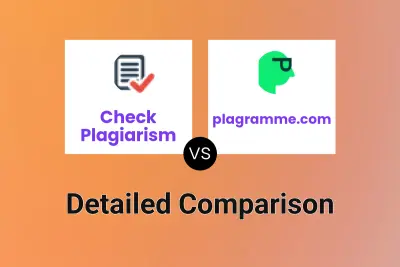 Check Plagiarism vs plagramme.com