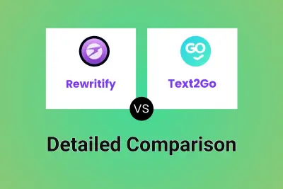 Rewritify vs Text2Go