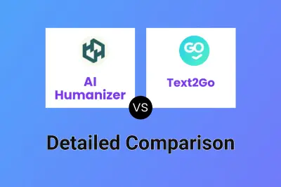 AI Humanizer vs Text2Go