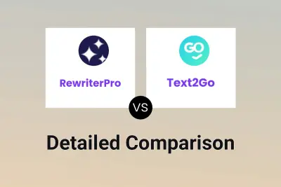 RewriterPro vs Text2Go