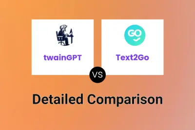 twainGPT vs Text2Go