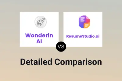 Wonderin AI vs ResumeStudio.ai