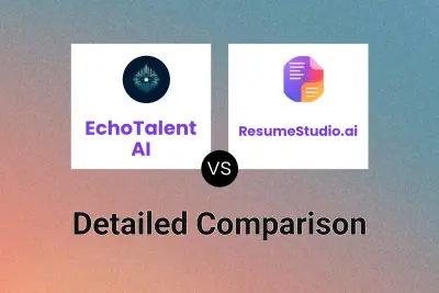 EchoTalent AI vs ResumeStudio.ai