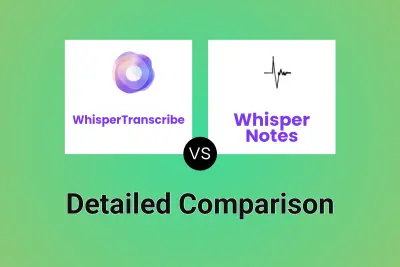 WhisperTranscribe vs Whisper Notes