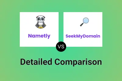 Nametly vs SeekMyDomain