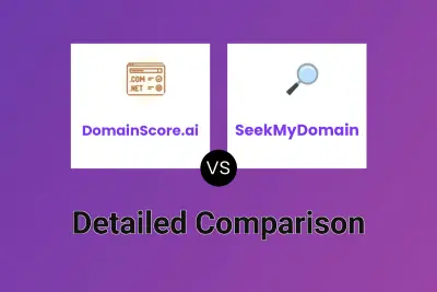 DomainScore.ai vs SeekMyDomain