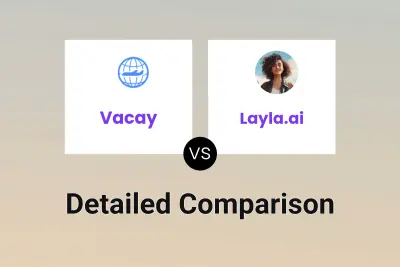 Vacay vs Layla.ai Detailed comparison features, price