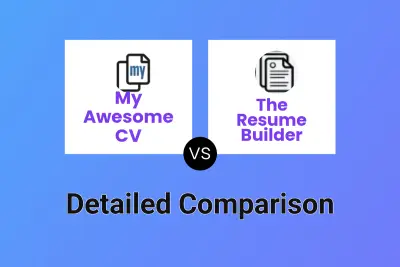 My Awesome CV vs The Resume Builder