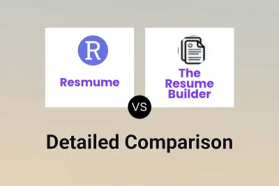 Resmume vs The Resume Builder