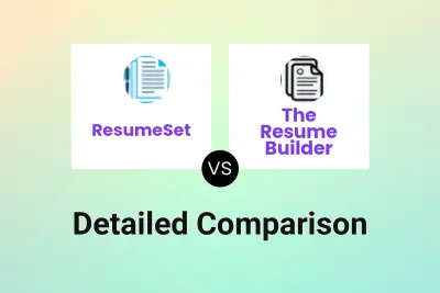 ResumeSet vs The Resume Builder