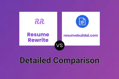 Resume Rewrite vs resumebuildai.com