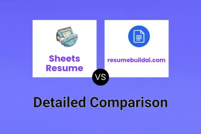 Sheets Resume vs resumebuildai.com
