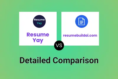 Resume Yay vs resumebuildai.com
