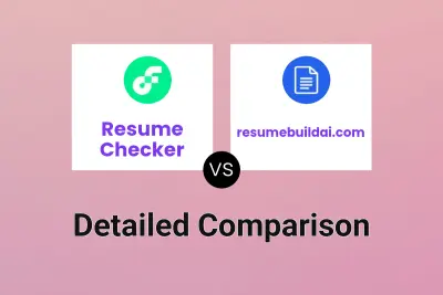 Resume Checker vs resumebuildai.com