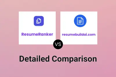 ResumeRanker vs resumebuildai.com