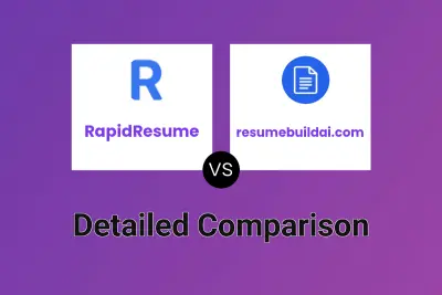 RapidResume vs resumebuildai.com