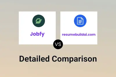 Jobfy vs resumebuildai.com