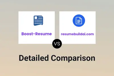 Boost-Resume vs resumebuildai.com