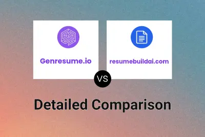 Genresume.io vs resumebuildai.com