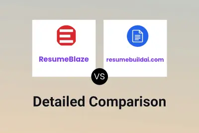 ResumeBlaze vs resumebuildai.com