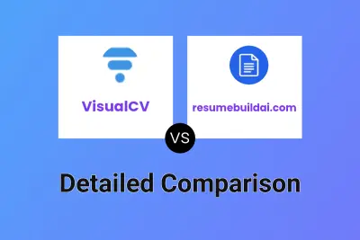 VisualCV vs resumebuildai.com