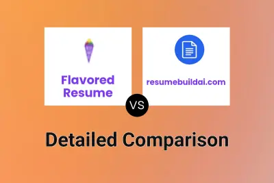 Flavored Resume vs resumebuildai.com