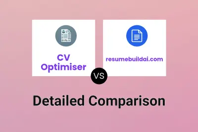 CV Optimiser vs resumebuildai.com
