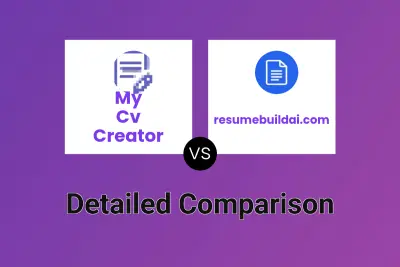 My Cv Creator vs resumebuildai.com