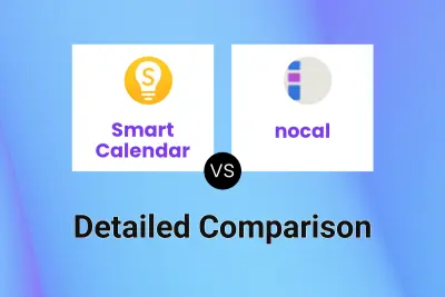 Smart Calendar vs nocal
