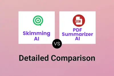 Skimming AI vs PDF Summarizer AI