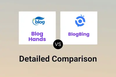 Blog Hands vs BlogBing