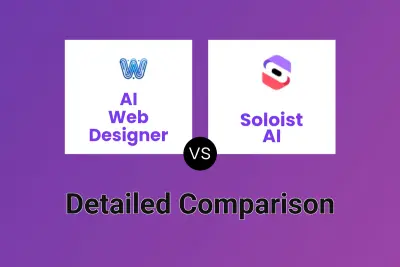 AI Web Designer vs Soloist AI Detailed comparison features, price