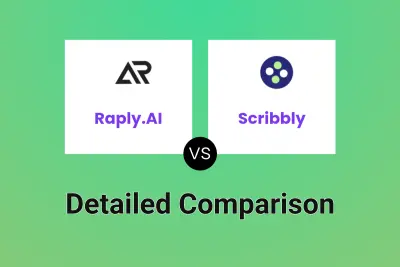 Raply.AI vs Scribbly Detailed comparison features, price