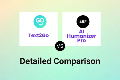 Text2Go vs AI Humanizer Pro