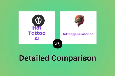 Hot Tattoo AI vs tattoogenerator.cc