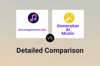 aimusicgenerator.dev vs Generator AI Music