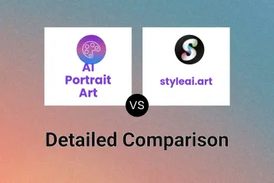 AI Portrait Art vs styleai.art