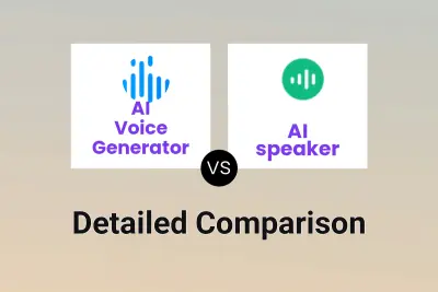 AI Voice Generator vs AI speaker