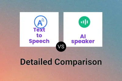 Text to Speech vs AI speaker