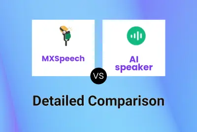 MXSpeech vs AI speaker