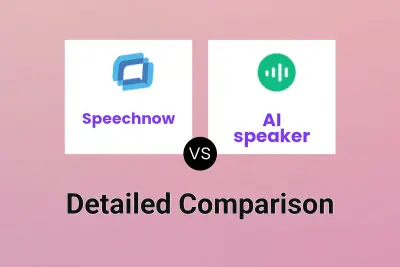 Speechnow vs AI speaker