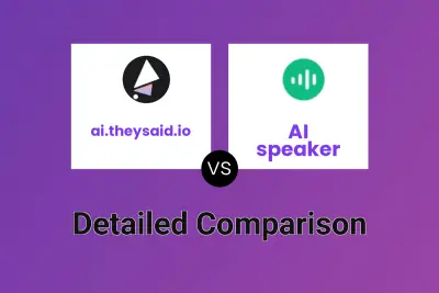 ai.theysaid.io vs AI speaker