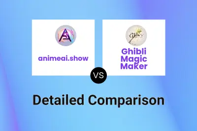 animeai.show vs Ghibli Magic Maker