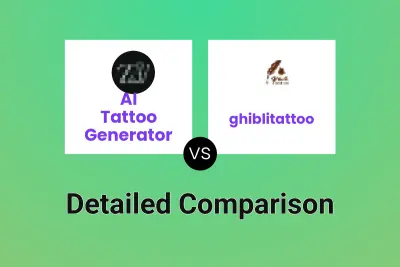 AI Tattoo Generator vs ghiblitattoo