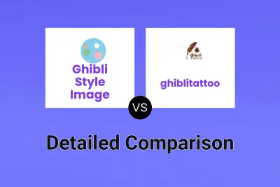 Ghibli Style Image vs ghiblitattoo