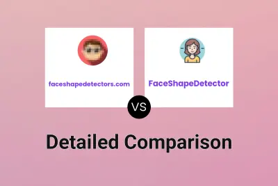 faceshapedetectors.com vs FaceShapeDetector