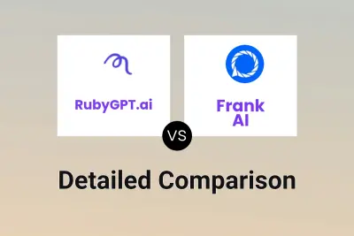 RubyGPT.ai vs Frank AI Detailed comparison features, price