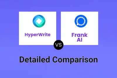 HyperWrite vs Frank AI Detailed comparison features, price