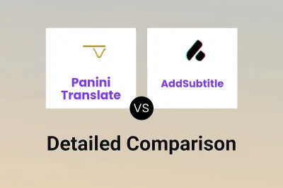 Panini Translate vs AddSubtitle