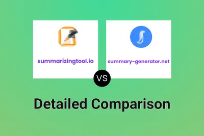 summarizingtool.io vs summary-generator.net